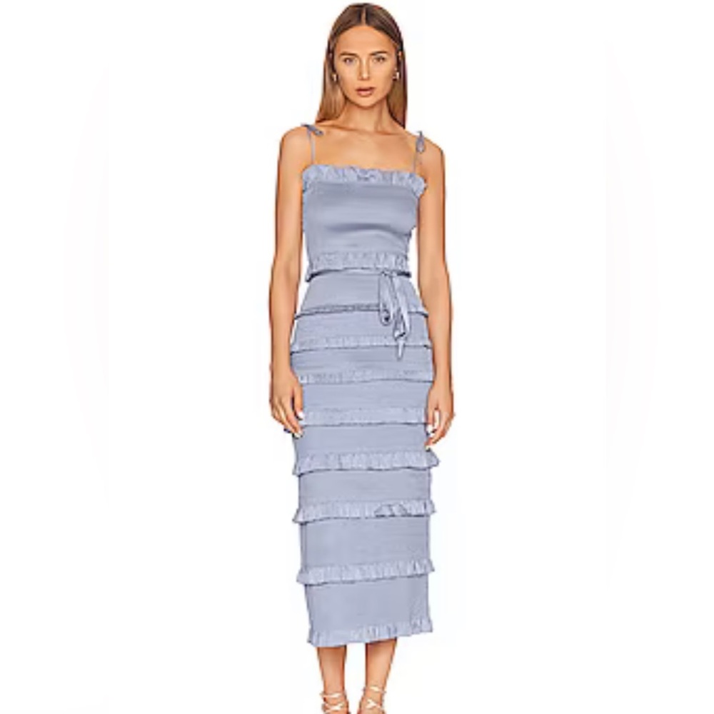 Lily dress in infinity blue-Sold out online